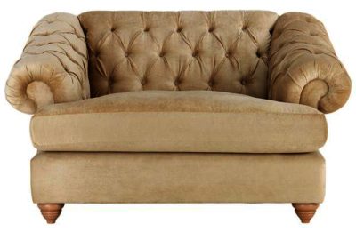 Heart of House Somerton Loveseat Fabric Chair - Natural